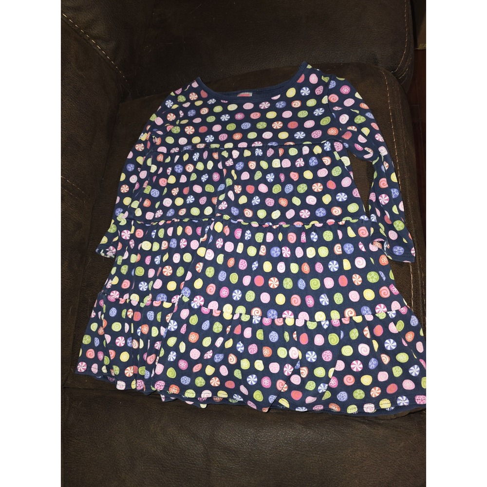 Gymboree candy shoppe navy dress size 4